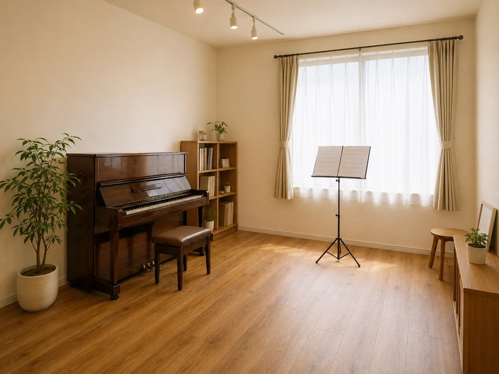 音楽教室のレッスン風景